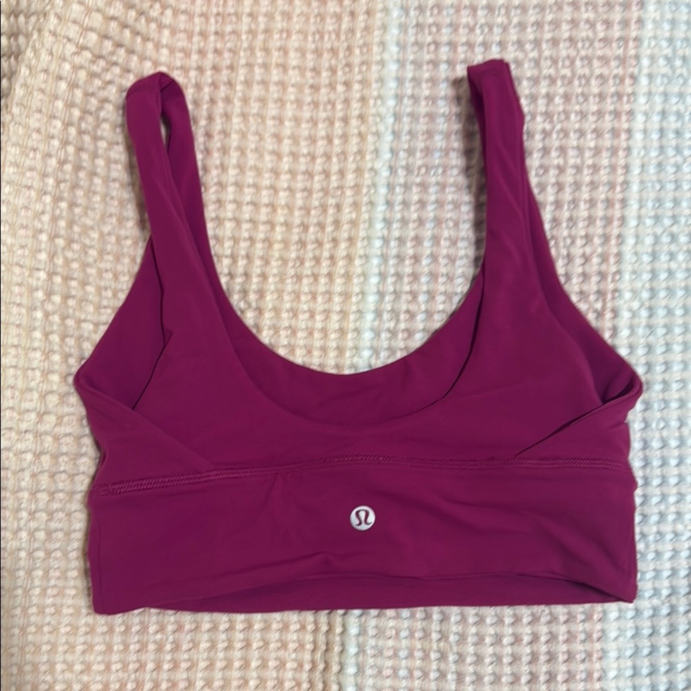 Lululemon Pink Sports Bra Intimates & Sleepwear - Picture 2 of 2